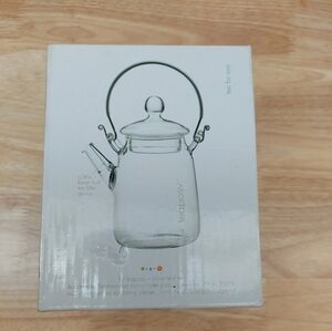 Teaposy Tea For One Glass Pot 12 oz New Open Box